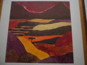 Ronald Boonacker - Aquarel - "Italiaans landschap" - Unica kopen? Bied vanaf 80!
