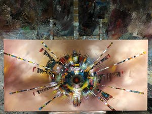 Gena - Abstract Time kopen? Bied vanaf 300!