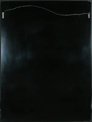 Niet of onleesbaar gesigneerd - Beschilderd decoratief lakpaneel, Vaas met bloemen (Groot formaat) kopen? Bied vanaf 1!