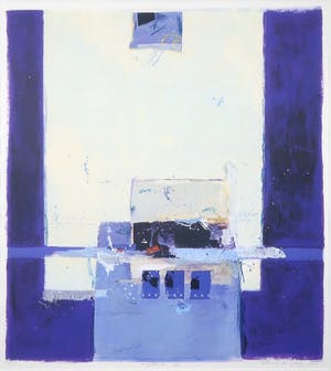 Ron van der Werf - Zeefdruk, Mysterie II - Ingelijst (Groot) kopen? Bied vanaf 35!