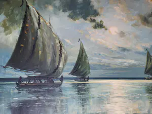 Frederik Kasenda - olie op doek, gesigneerd kopen? Bied vanaf 195!