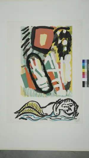 Karel Appel - Mermaid - Tantrika kopen? Bied vanaf 875!