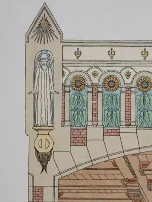 Hendrik Petrus Berlage - Decorontwerp voor Gijsbreght van Aemstel, 1893 kopen? Bied vanaf 65!