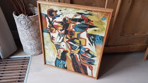 Dirkjan Ribbeling - acryl op doek, gesigneerd kopen? Bied vanaf 145!