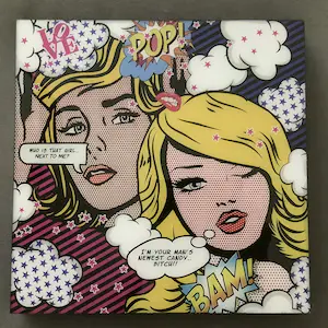 Ad van Hassel - "Who is that girl on the other site Homage aan Roy Lichtenstein”. kaufen? Bieten Sie von 165!