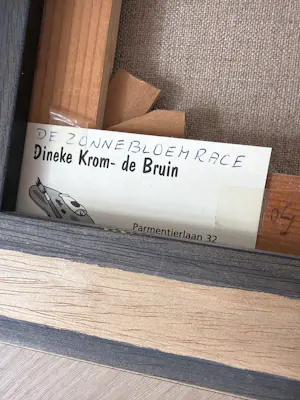 Dineke Krom - De zonnebloemrace kaufen? Bieten Sie von 75!