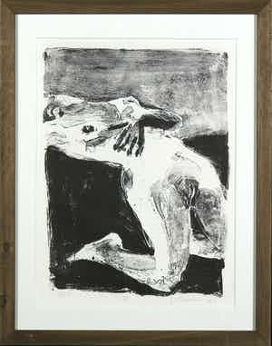 Jeroen Hermkens - Litho, Naakt XI verkocht voor € 50!