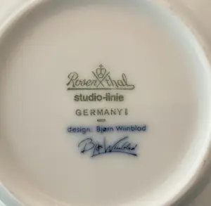 Rosenthal - ‘CUPOLA LOVE CUPS’ en SCHAALTJE kopen? Bied vanaf 55!