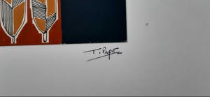 Ton Pape - Gouache - Geometrisch Abstract nr 252 kopen? Bied vanaf 35!