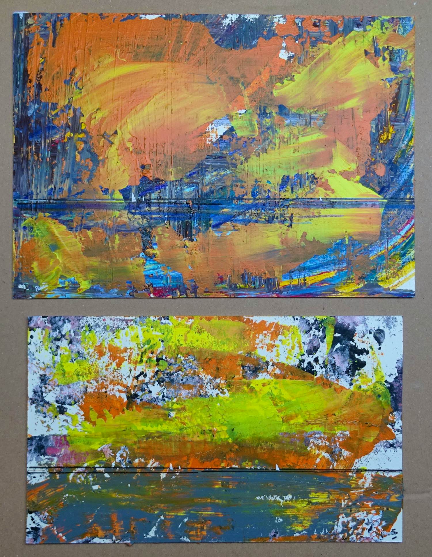 Franklin Meijer - Kavel 2x - Studies Zonsopgang en Zonsondergang Waddenzee kopen? Bied vanaf 49!