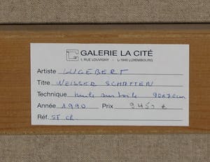 Lucebert - Olieverf op doek, Witte schaduw - Ingelijst kopen? Bied vanaf 5800!
