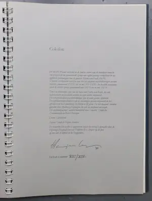 Harry van Kuyk - HORIZONtaal – ringmap met ingelijste pasteltekening kopen? Bied vanaf 199!