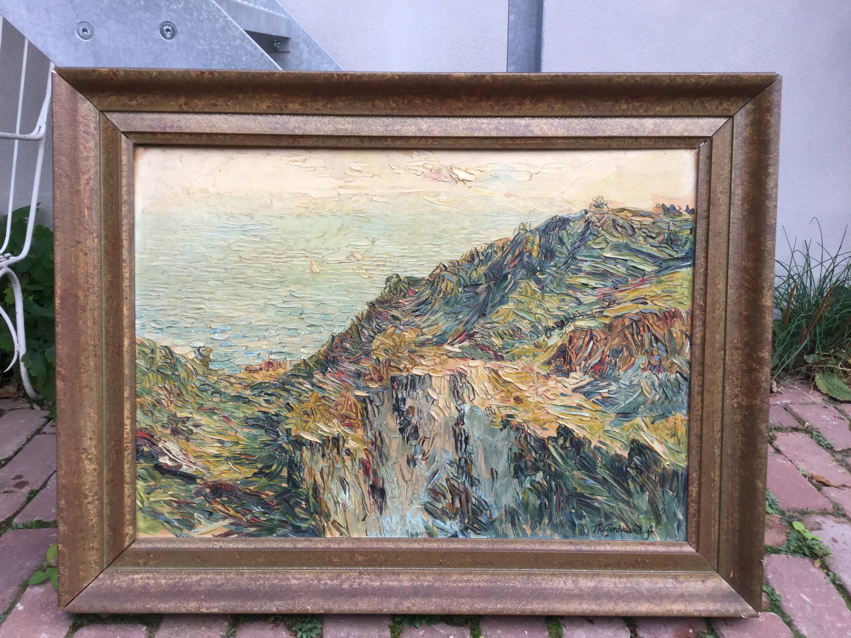 Theo Goedvriend - C2270 -Berglandschap kopen? Bied vanaf 150!