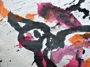 Anton Heyboer - De oervogel krachtige kleurige schildering . kopen? Bied vanaf 250!