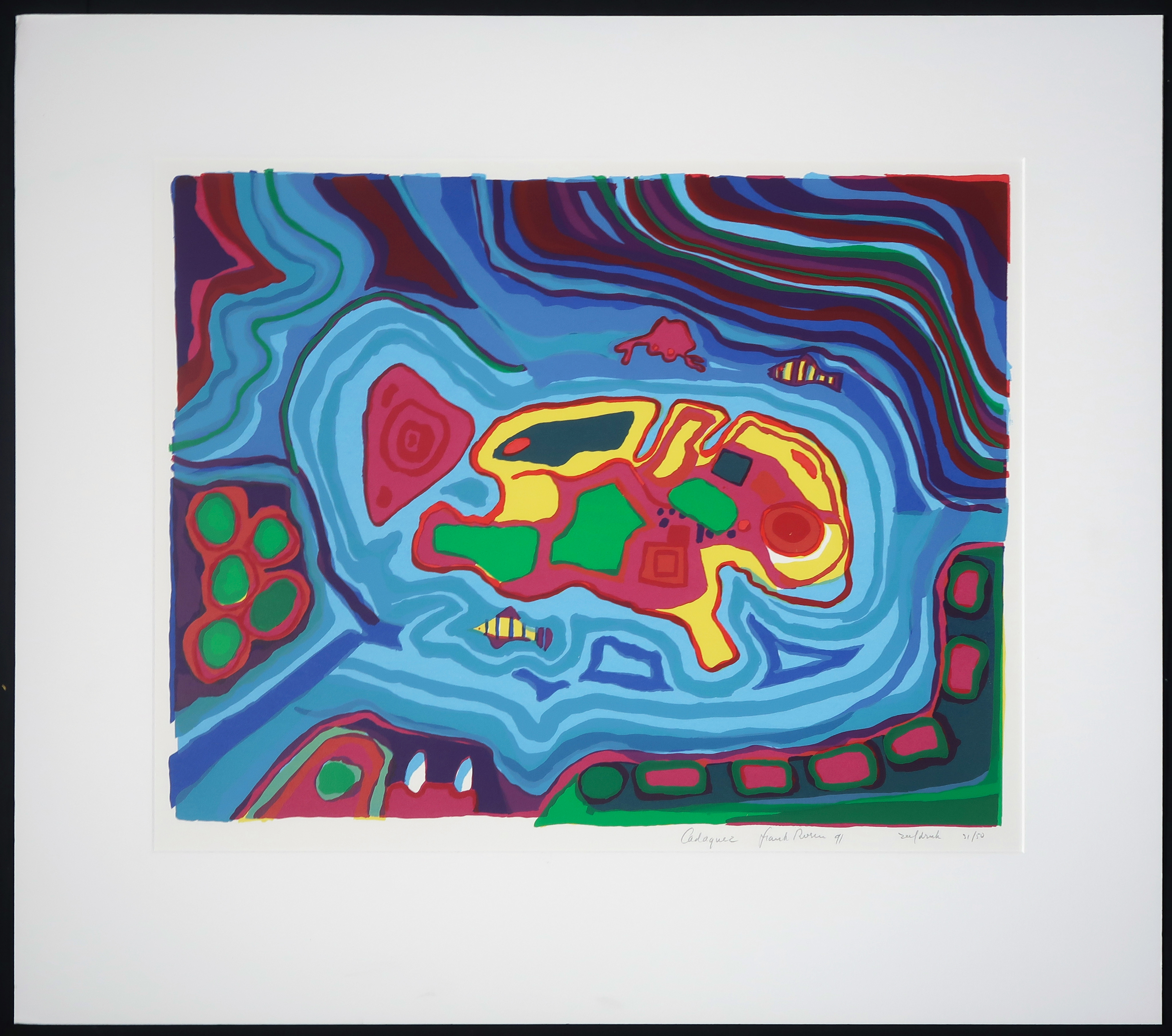 Frank Rosen - Zeefdruk, Cadaquez kopen? Bied vanaf 1!