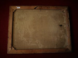 Niet of onleesbaar gesigneerd - Boeiend jaren 60 Materieschilderij "Compositie in Zwart en Wit"gesigneerd kopen? Bied vanaf 10!