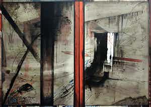 Gerti Bierenbroodspot - Apographon Saqqara, litho verkocht voor € 50!