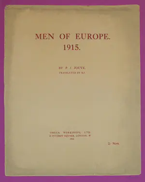 Buy Ronald B. Kitaj - MEN OF EUROPE? Bid from 200!