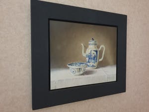 Jan Teunissen - Chinees Kraak`klapmuts' kommetje en Kangxi lijzen theepot kopen? Bied vanaf 350!