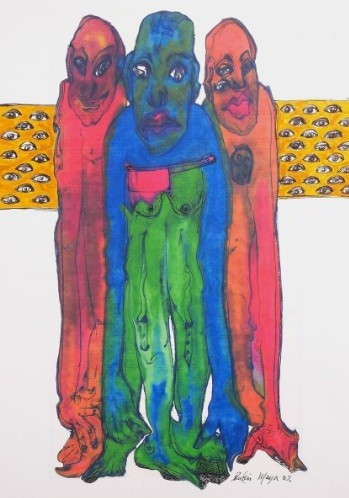 AcheterRuben Maya - Zonder titel (Figuren), 2002? Enchérissez de 175!