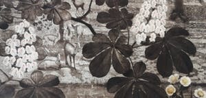 Roelf Gerbrands - Hertenkamp in de Haarlemmer Hout met bloeiende kastanje kopen? Bied vanaf 85!