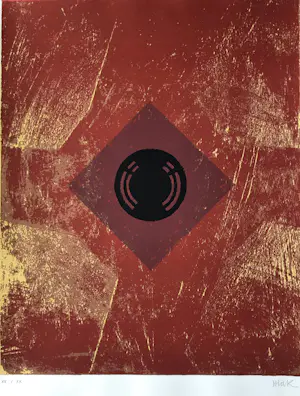 Hans Vandekerckhove - Prachtige zeefdruk - Kleine oplage - XII/XX kopen? Bied vanaf 85!