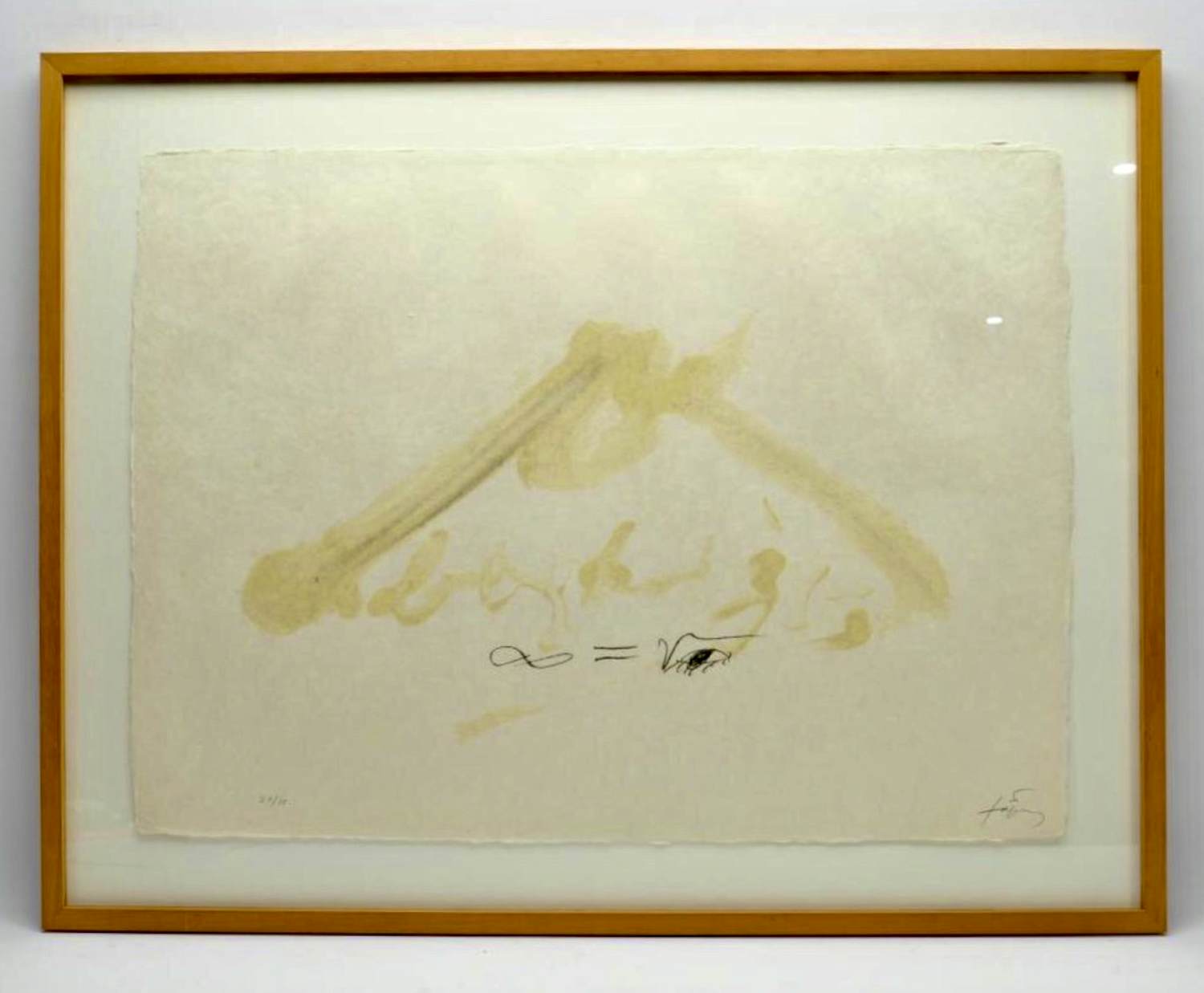Antoni Tapies - En forme de montagne - 1980 - oplage 75 kaufen? Bieten Sie von 675!