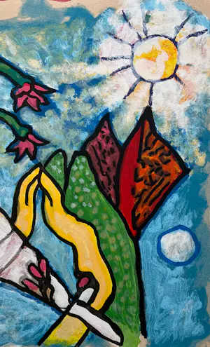 Herman Krikhaar - Handgesigneerde zeefdruk | 1995 kopen? Bied vanaf 50!