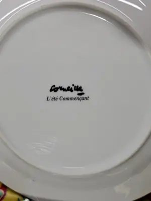 Corneille - Serviesgoed, 6 ontbijt borden 19,5 cm kopen? Bied vanaf 50!
