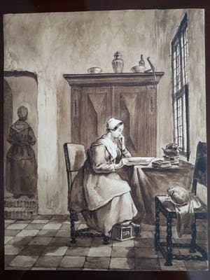 Niet of onleesbaar gesigneerd - Diverse kunstwerken van verschillende kunstenaars (7X) kopen? Bied vanaf 1!