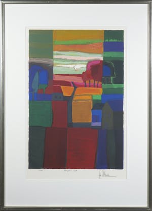 Ton Schulten - Zeefdruk, Herfst I - Ingelijst kopen? Bied vanaf 300!