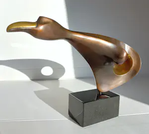 Jo Ramakers - Vogel, bronzen beeld kopen? Bied vanaf 1350!