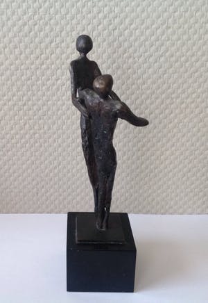 Corry Ammerlaan - Bronzen beeld - Dank kopen? Bied vanaf 50!