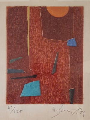 Gustave Singier - Gravure | Ingelijst kopen? Bied vanaf 85!