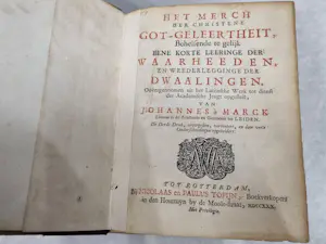 Antiquarisch Boek - Merch der Christenen Godgeleertheit kopen? Bied vanaf 30!