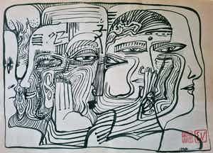 Ernst Vijlbrief - Cobra Imca Achtige Figuren verkocht voor € 100!