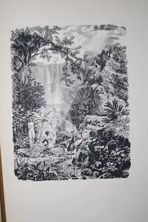 Dirk van Gelder - De Scheppingsdagen, met 16 houtgravures - extra: catalogus in kleur, 1987 kopen? Bied vanaf 65!