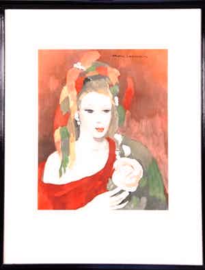 Marie Laurencin - DE ROOS verkocht voor € 175!