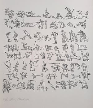Henri Plaat - Figuren, litho kopen? Bied vanaf 45!