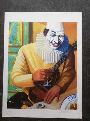 George van Herwaarde - Clown kopen? Bied vanaf 75!