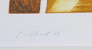 Gijs van Noort - Ets en aquatint op papier, Zonder titel (Zeer Groot) kopen? Bied vanaf 35!