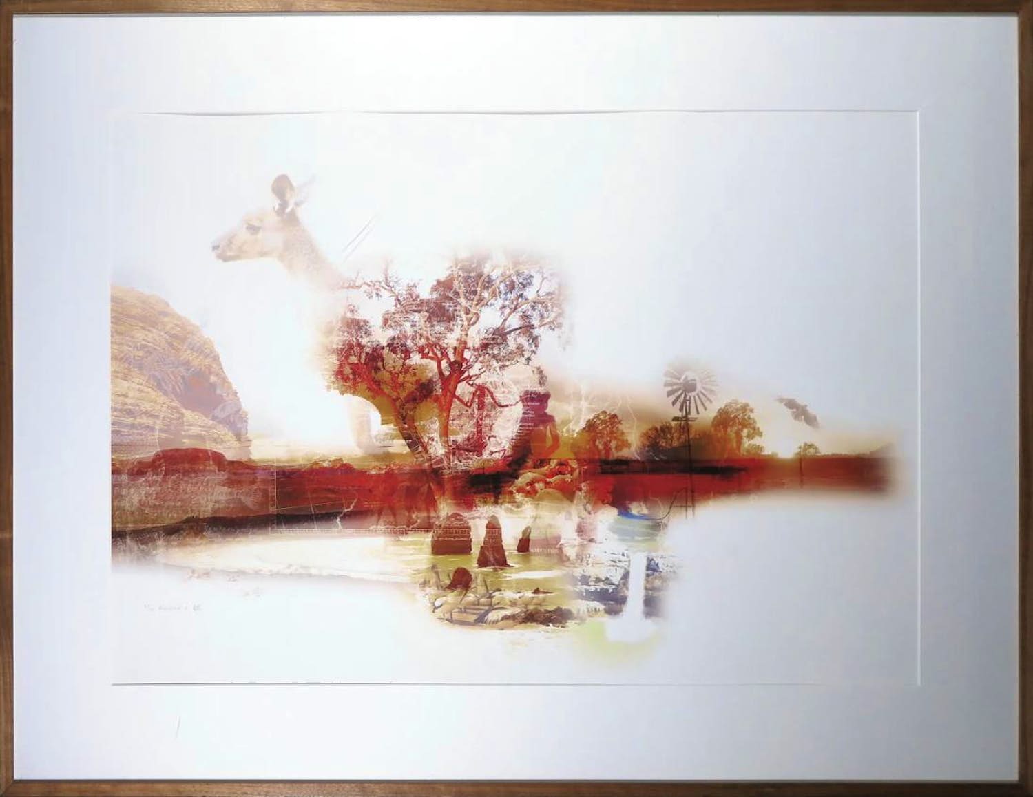 Kim Heesakkers - Foto, Australia - Ingelijst (Groot) verkocht voor € 50!