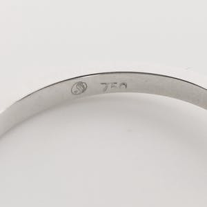 White gold - Ring - 0.78 ct Sapphire - Diamond kopen? Bied vanaf 370!