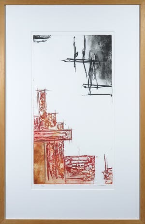 Olivier Beijn - Kleurenets, Zonder titel - Ingelijst kopen? Bied vanaf 1!