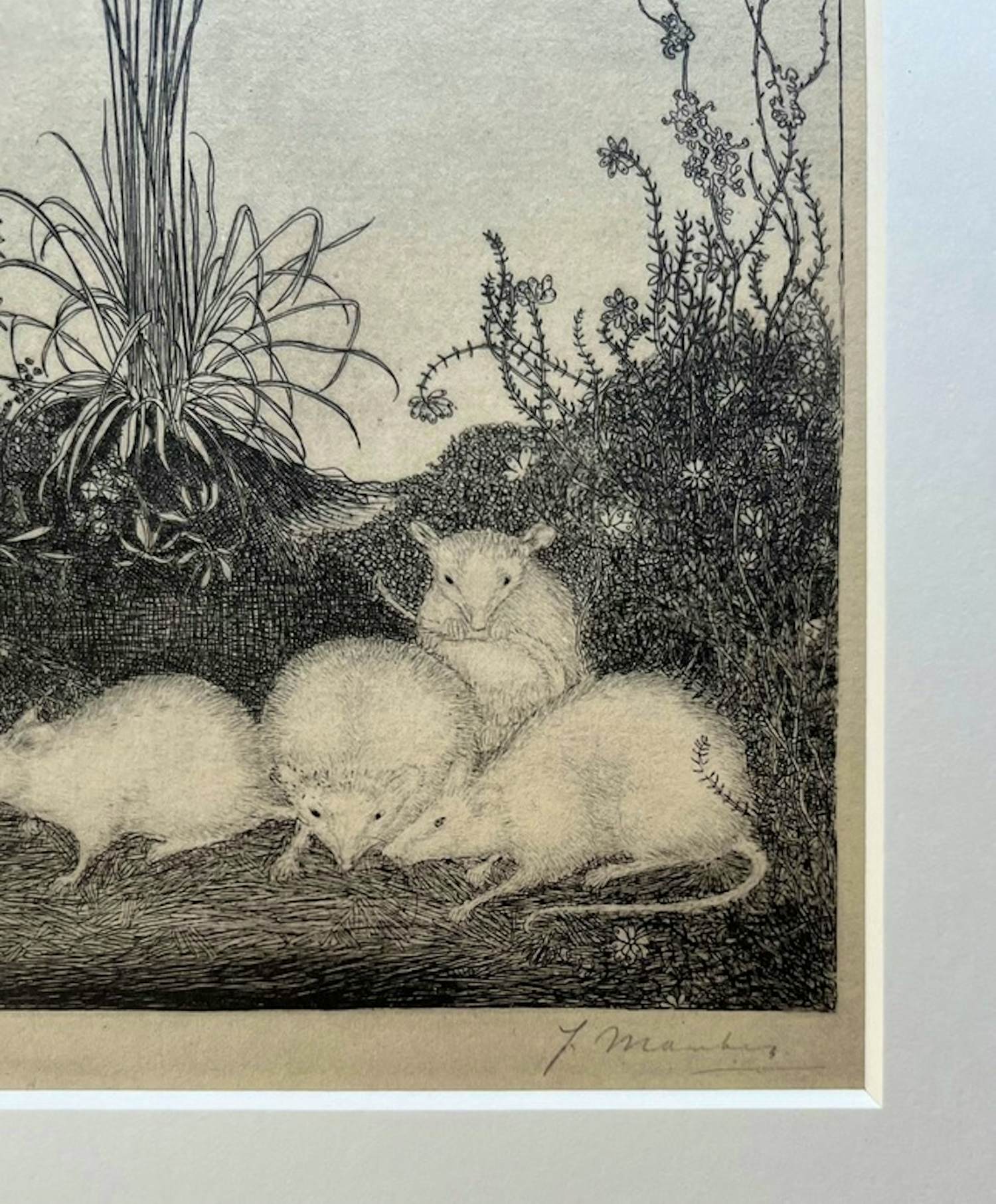 Jan Mankes - 4 muizen verkocht voor € 120!