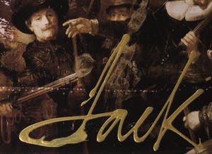 Jack Liemburg - Gemengde techniek op doek, De nacht wacht op ons (Groot) kopen? Bied vanaf 500!