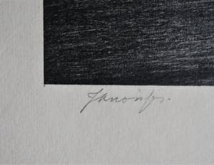 Jan Visser - Oude schoenen - litho uit 1938 kopen? Bied vanaf 1!