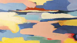 Joop van Egmond - Wolkenformatie boven zee te Katwijk kopen? Bied vanaf 250!