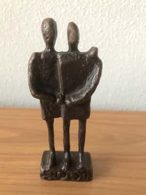 Jos Gielen - Prachtig beeldje " VRIENDSCHAP " verkocht voor € 65!