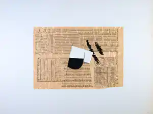 Tjeng Sit Oey - Collage, Zonder titel (Groot) verkocht voor € 50!